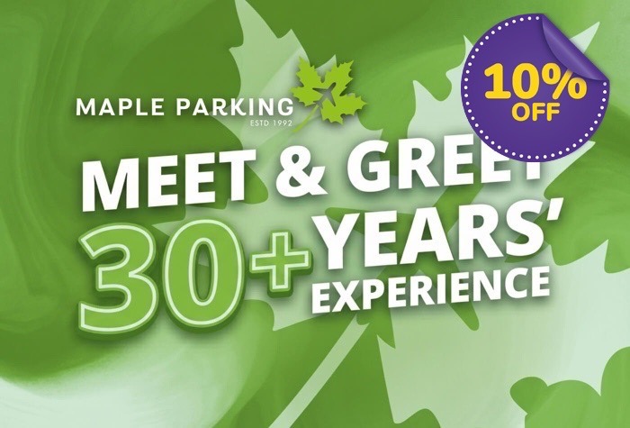 Maple Parking Meet and Greet Birmingham Airport Parking - 10% Discount with Holiday Extras